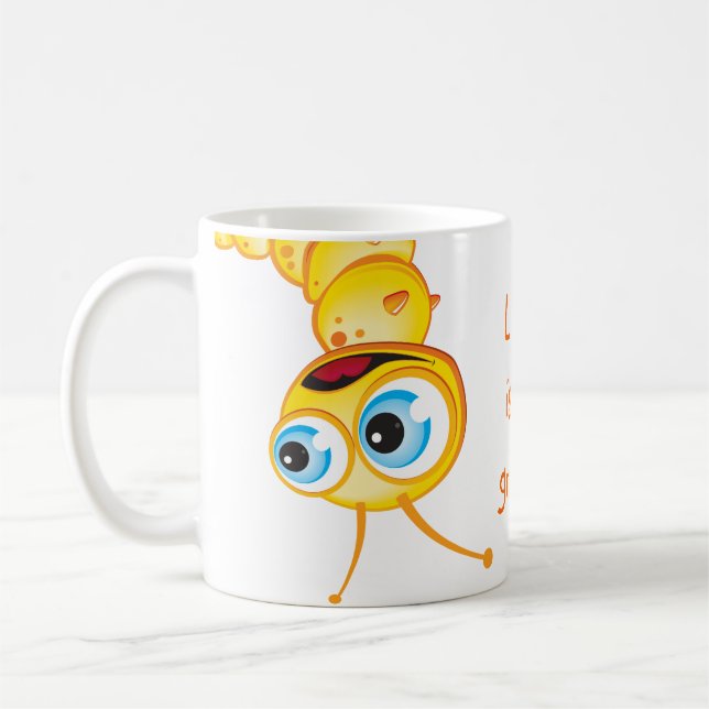 Caneca De Café Chompe o Grub: (Esquerda)