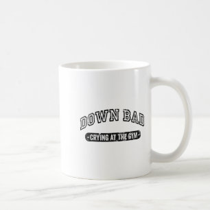 Caneca De Café Chorando Muito na Academia Treino Engraçado 