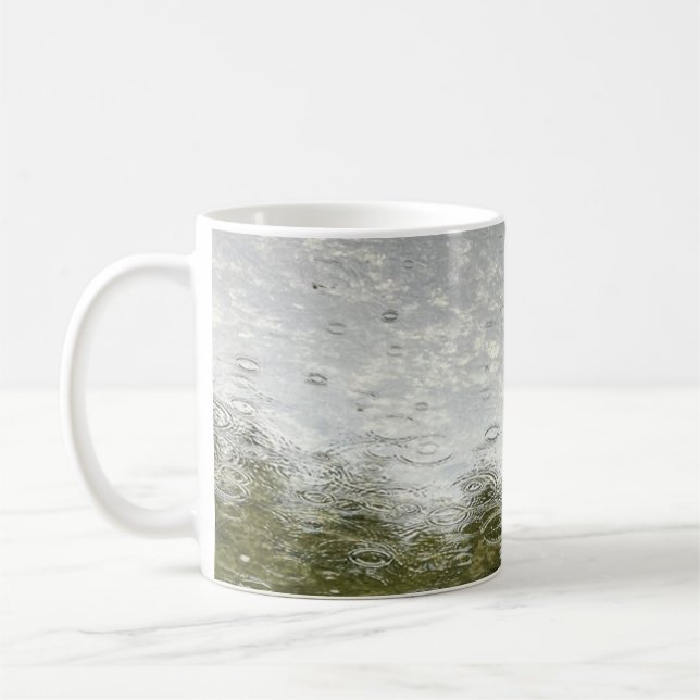 Caneca De Café Chovendo no lago (Esquerda)