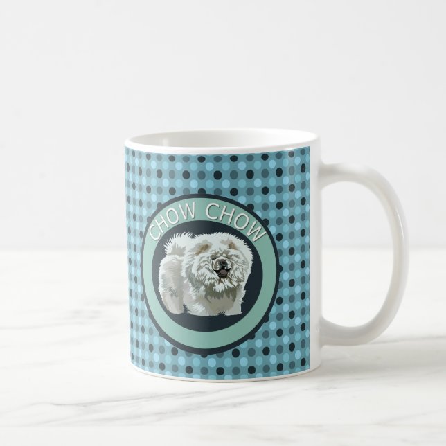 Caneca De Café chow chow (Direita)