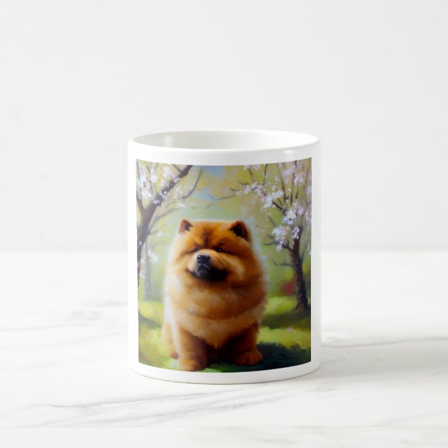Caneca De Café Chow Chow Dog (Centro)