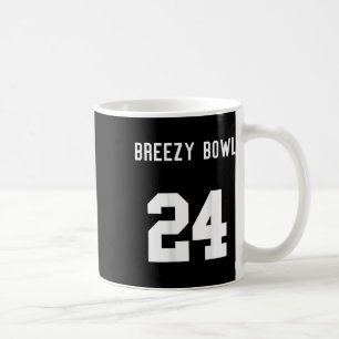 Caneca De Café Chris Breezy 24 nas costas