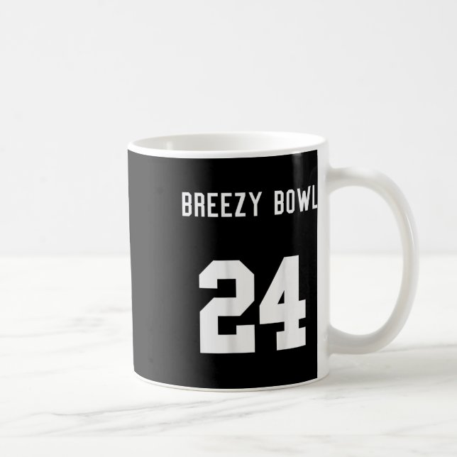 Caneca De Café Chris Breezy 24 nas costas  (Direita)