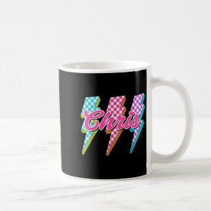 Caneca De Café Chris Groovy Raio Xadrez Eu Amo Meme