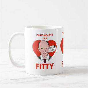 Caneca De Café Chris Whitty é um Fitty