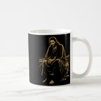 Caneca De Café Christ in the Desert Jesus Prayer Christian Faiths