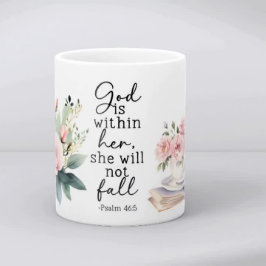 Caneca De Café Christian Bible Verse Psalms Coffee Mug