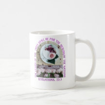 Christian Floral Coffee e Tea Mug