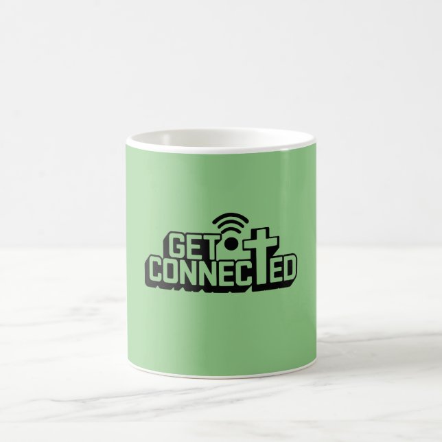 Caneca De Café Christian Get Connected (Centro)