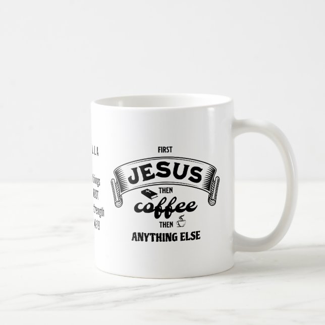 Caneca De Café Christian JESUS E CAFÉ (Direita)