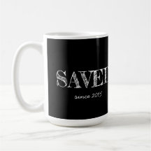 Christian SAVED Mug com 3 unhas
