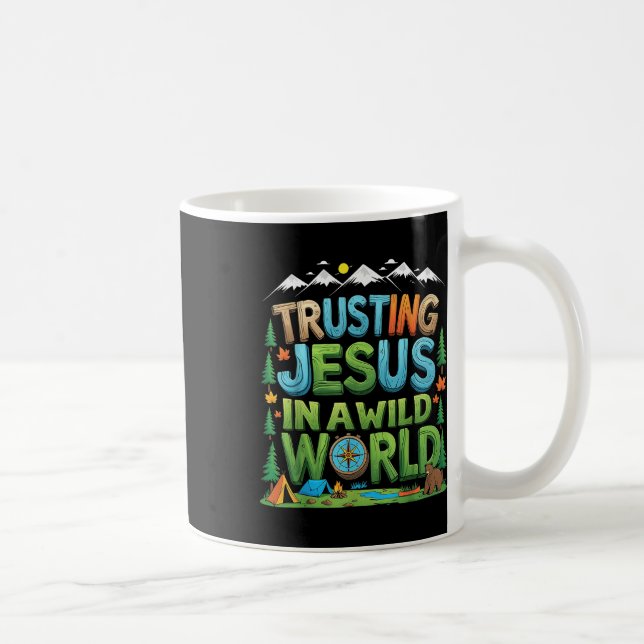 Caneca De Café Christian Summer True North Vbs 2025 Confiante Jes (Direita)