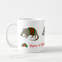 Caneca De Café Christmas Armadillo Mug