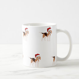 Caneca De Café Christmas Beagle Mug