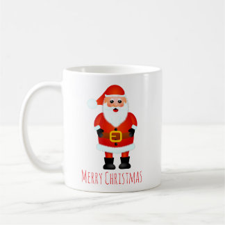 Caneca De Café Christmas cup with Santa Claus
