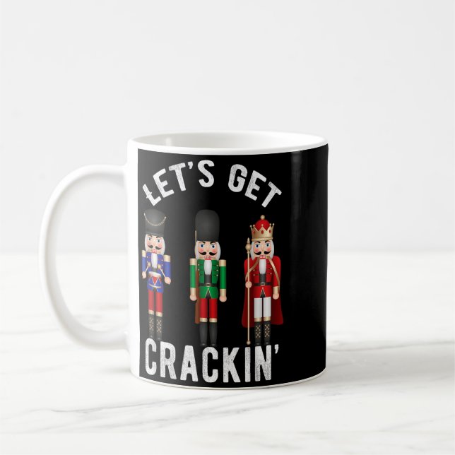 Caneca De Café Christmas Er Squad Shirt Lets Get In Ballet (Esquerda)
