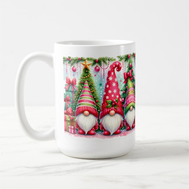 Caneca De Café Christmas Gnome (Esquerda)
