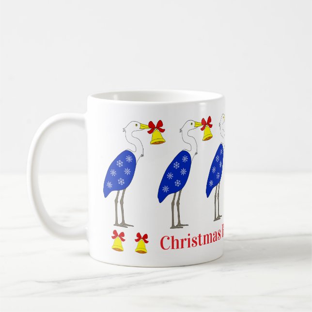 Caneca De Café Christmas Herons Mug (Esquerda)