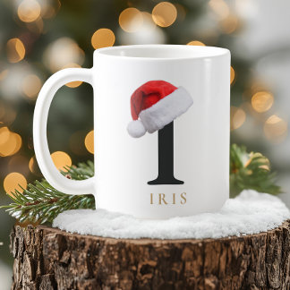 Caneca De Café Christmas Monogram Mug