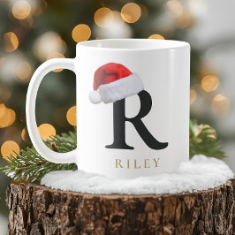 Caneca De Café Christmas Monogram Mug