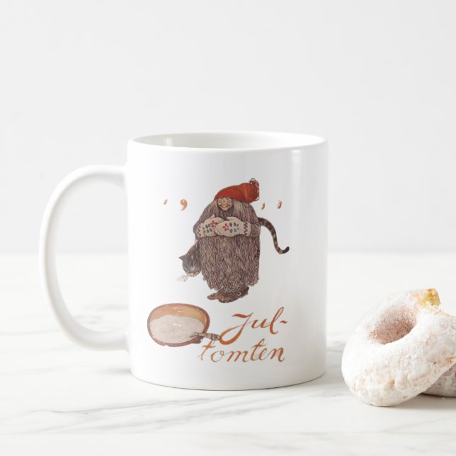 Caneca De Café Christmas mug (Com Donut)