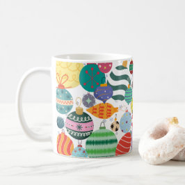 Caneca De Café Christmas Ornaments