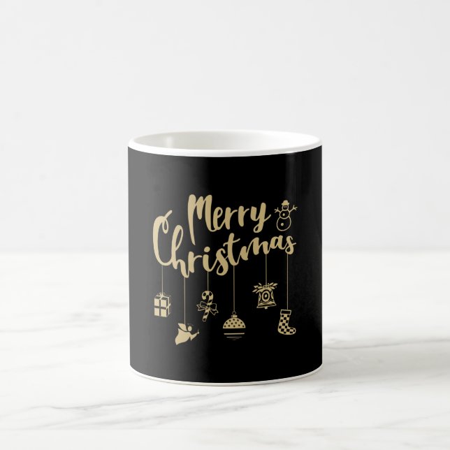 Caneca De Café Christmas Ornaments Decoration Merry Christmas (Centro)