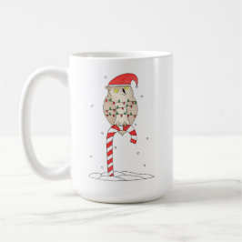 Caneca De Café Christmas Owl