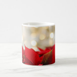 Caneca De Café Christmas Poinsettia