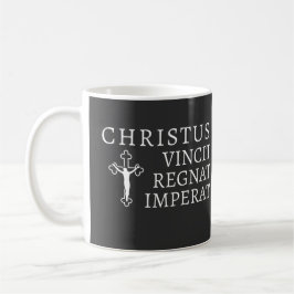 Caneca De Café Christus Vincit, Regnat, Imperat
