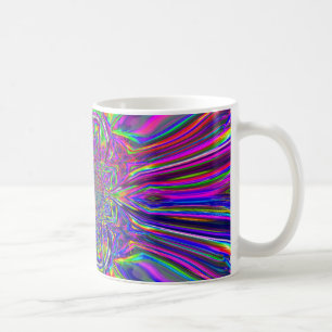 Caneca De Café Chrome Laser Wave Mug