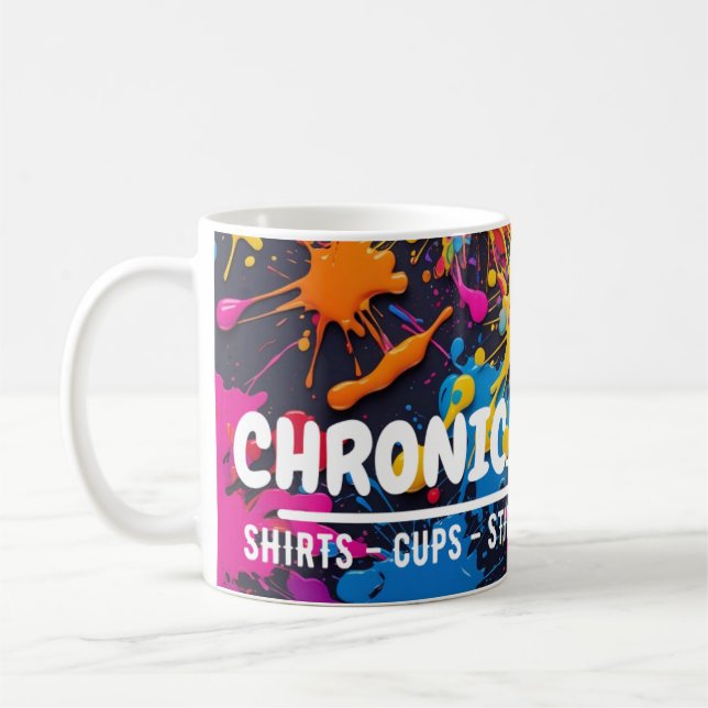 Caneca De Café Chronic_Laughter (Esquerda)