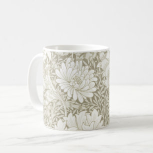 Caneca De Café Chrysanthemum Ivory, William Morris