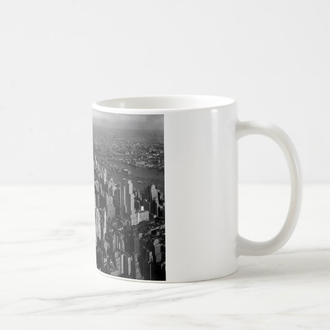 Caneca De Café Chrysler Building New York Manhattan (Direita)