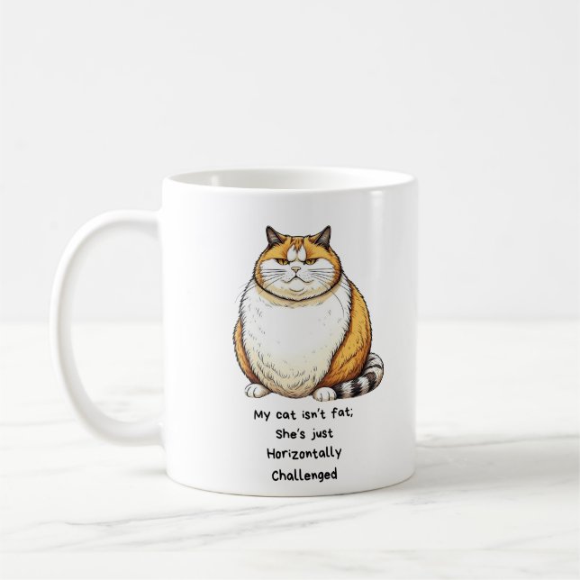 Caneca De Café Chubby Cat Mug (Esquerda)