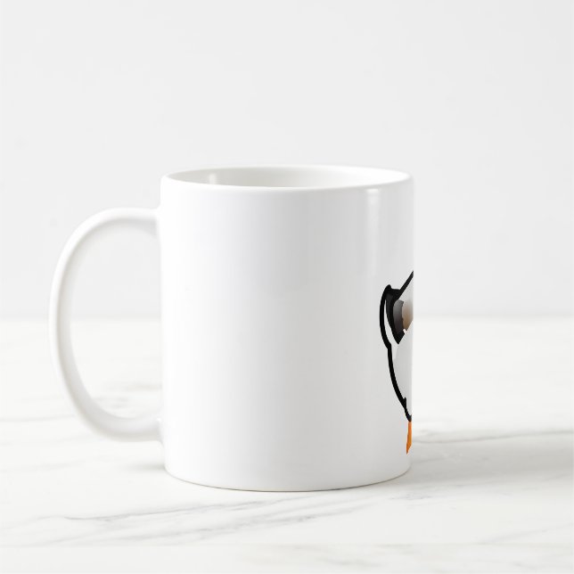 Caneca De Café Chubby Mallard Duck (Esquerda)