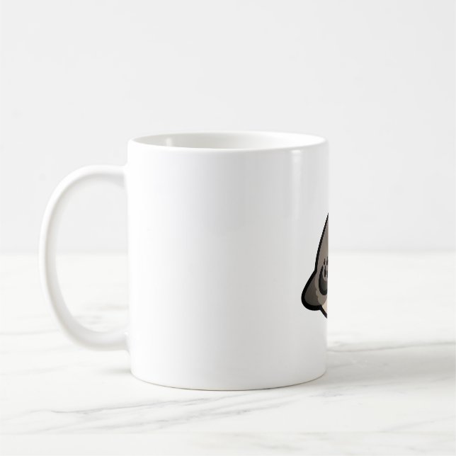 Caneca De Café Chubby Mourning Dove (Esquerda)