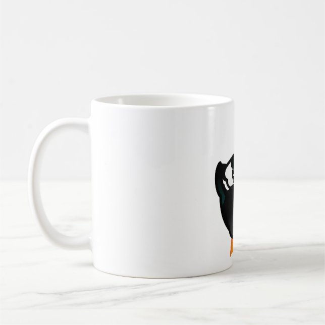 Caneca De Café Chubby Muscovy Duck (Esquerda)