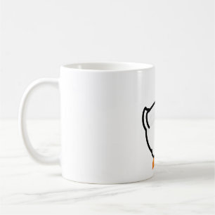 Caneca De Café Chubby Peking Duck
