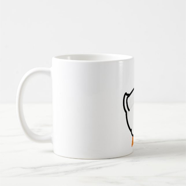 Caneca De Café Chubby Peking Duck (Esquerda)