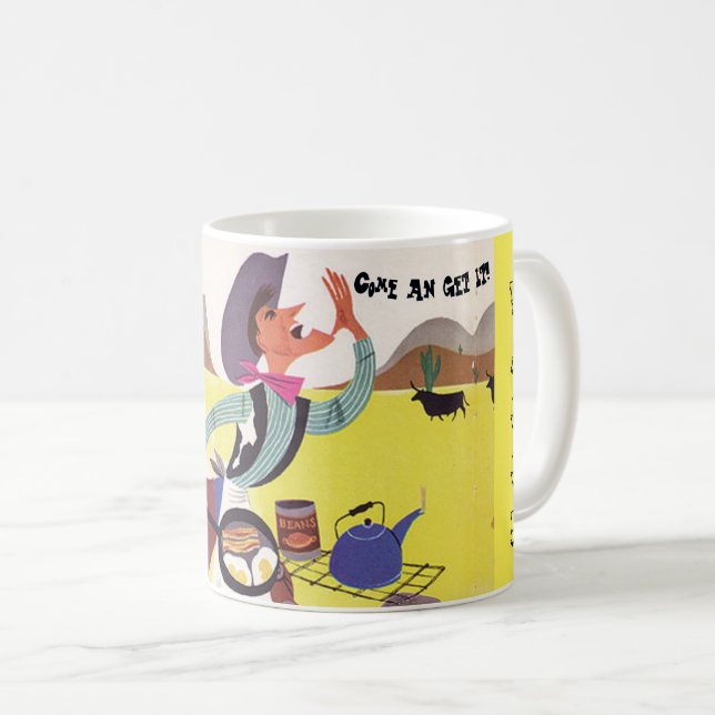 Caneca De Café "Chuck Wagon" (Frente Esquerda)