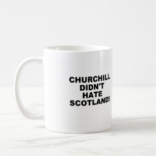 Caneca De Café Churchill e Scotland Mug