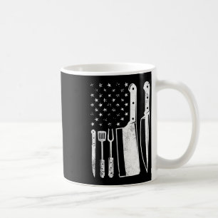 Caneca De Café Churrasco bandeira EUA patriótico quatro de julho