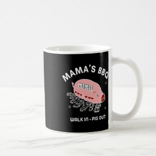Caneca De Café Churrasco da Mamãe Entrada de Porco Saída Verão En