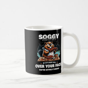 Caneca De Café Churrasco de castor de porco, se não está na sua c
