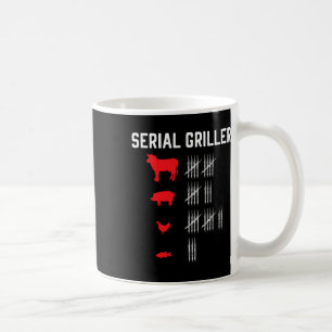 Caneca De Café Churrasco de churrasco Serial Griling Grillmaster