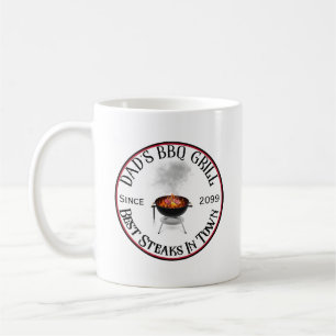 Caneca De Café CHURRASCO De pai Mais Bonito Pão Na Cidade