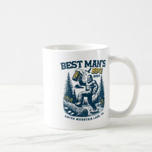 Caneca De Café Churrasco do Melhor Homem Smith Mountain Lake Bigf