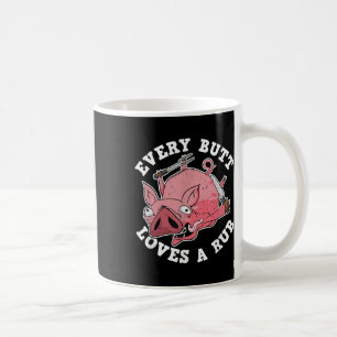 Caneca De Café Churrasco Engraçado Fumador Cada Bumbum Adora Um P