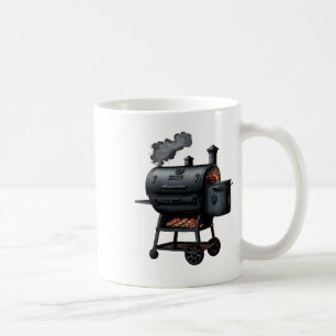 Caneca De Café Churrasco Grelha Fumante Byrbeque Grieling Meat Sm